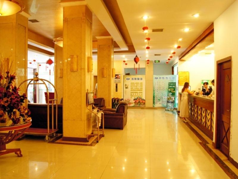 Greentree Inn Henan Luoyang Peony Square Business Hotel Zewnętrze zdjęcie